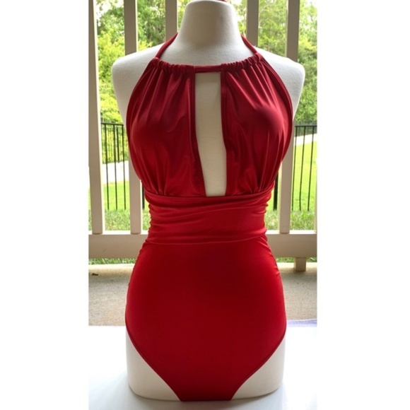 Other - Beautiful One Piece Halter Top Bikini